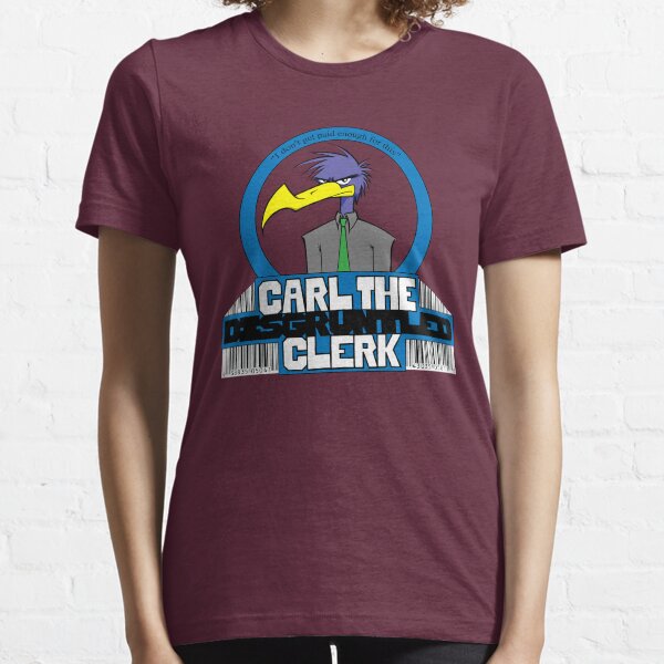 Carl the Disgruntled Clerk Essential T-Shirt