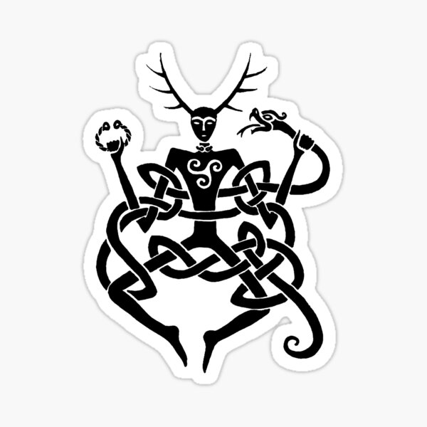 cernunnos stickers redbubble redbubble