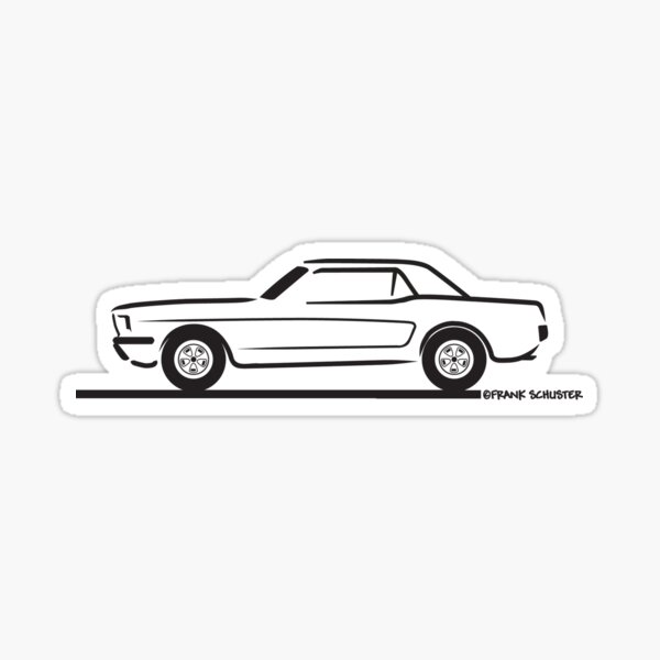 MUSTANG 1965 RESTORATION DECAL KIT 65 MUSTANG 