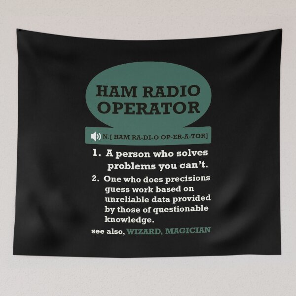 Item preview, Ham Radio Operator designed and sold by Vroomie.
