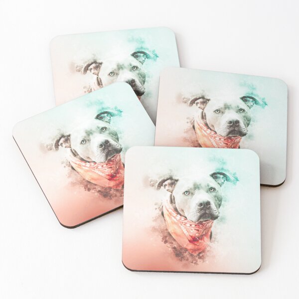 Item preview, Pintura Pit Bull designed and sold by artworkbyrihen.