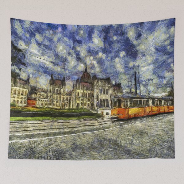 Item preview, Budapest Parliament Vincent Van Gogh designed and sold by Londonimages.