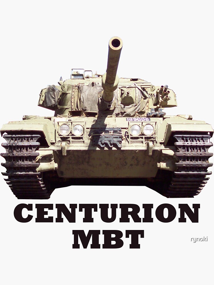 "Centurion MBT V2" Sticker by rynoki Redbubble