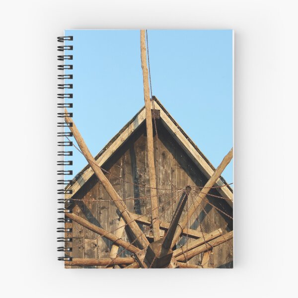 Item preview, old wooden windmill detail Nessebar Bulgaria designed and sold by goceris.