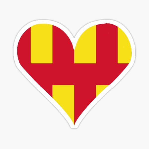 Northumberland Love Sticker