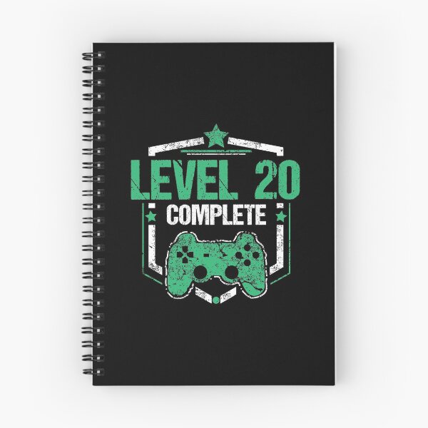 Item preview, Gamer Shirt Level 20 Complete Gaming Birthday Gift Tee designed and sold by haselshirt.