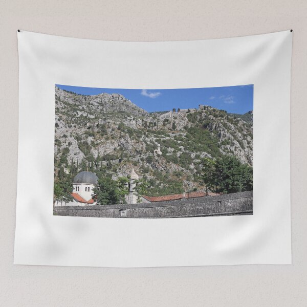 Item preview, Saint John fortress landmark  Kotor Montenegro designed and sold by goceris.