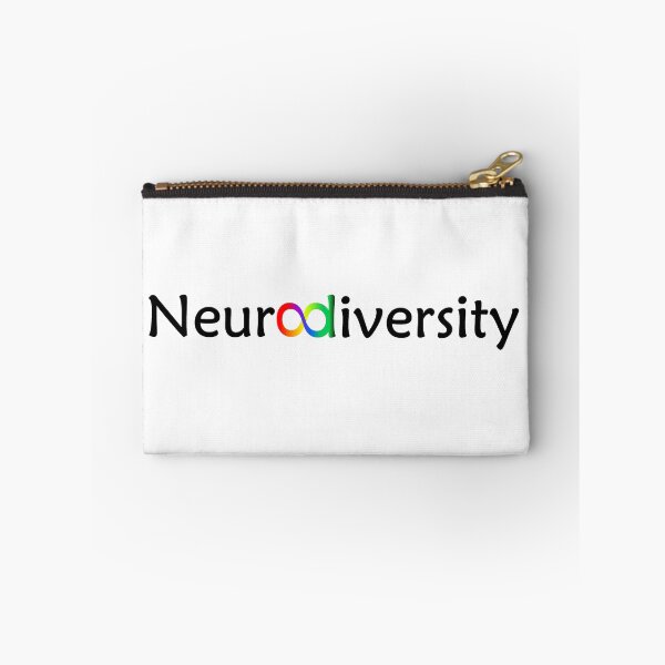 Item preview, Neurodiversity black on white background designed and sold by Bungyheart.