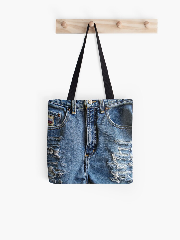 blue jean bags