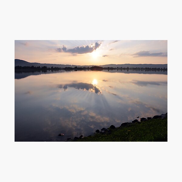 Item preview, Sunset on the Lake designed and sold by Daidalos.