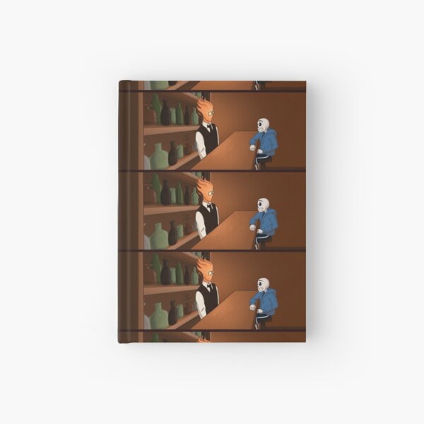 Sansby Awkward Silence Hardcover Journal