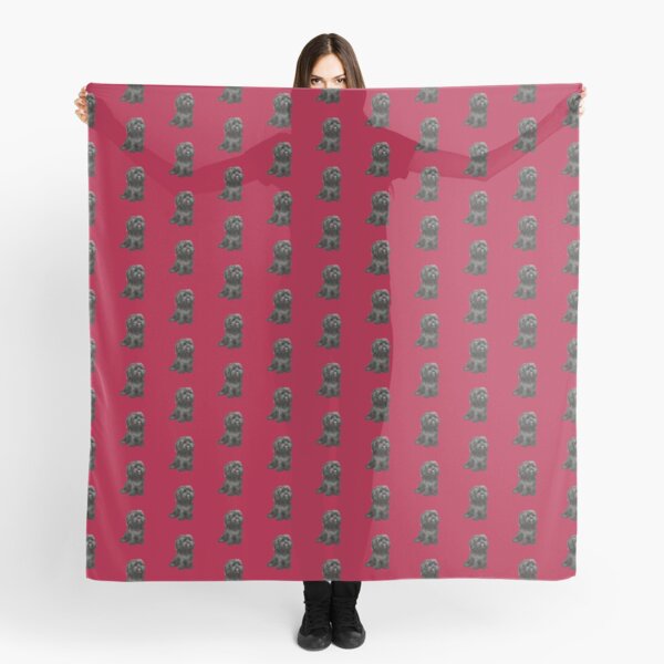 Shih Tzu - Black cutie Scarf