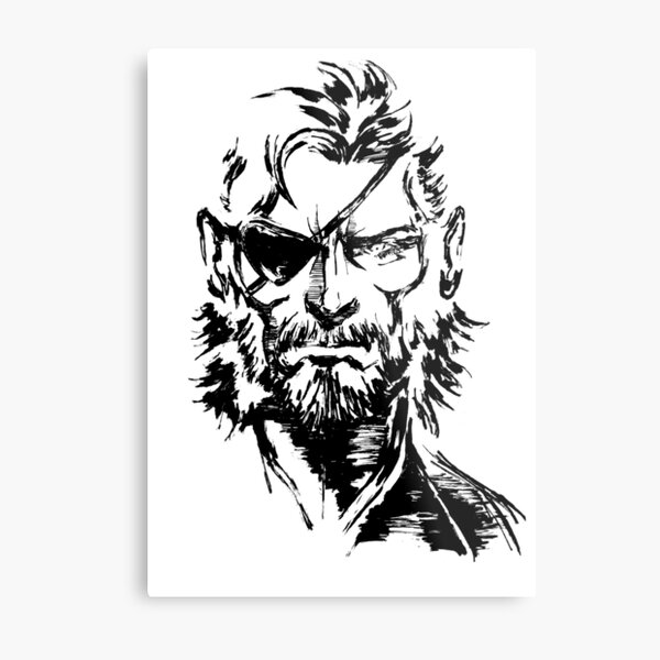 Snake - Ground Zeroes Metal Print