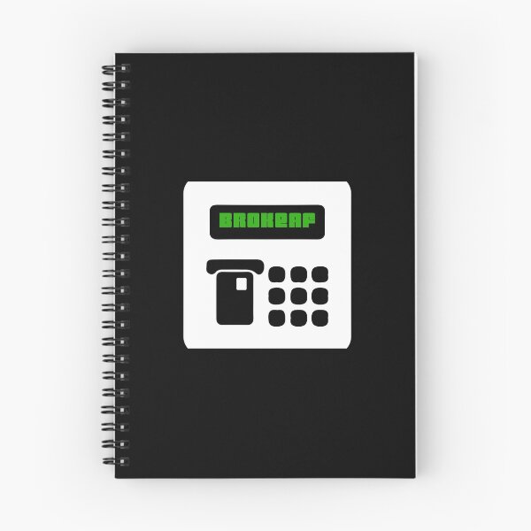 Item preview, Broke AF - ATM - No Money Funny designed and sold by KoolMoDee.