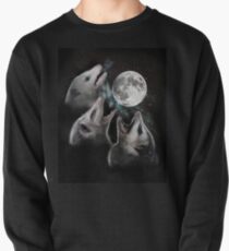 3 Opossum Mond Sweatshirt