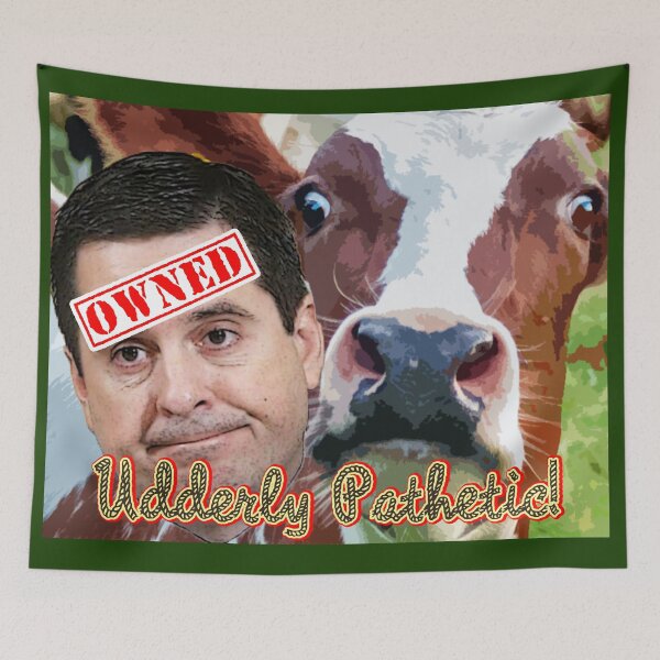 Item preview, Devin Nunes - Udderly Pathetic designed and sold by Thelittlelord.