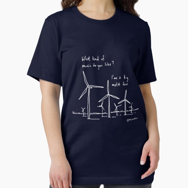 Artikel-Vorschau von Metal Fan - blasser Druck für dunkle T-Shirts, designt und verkauft von worldofmoose.