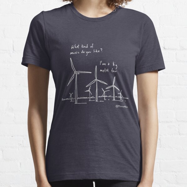 Metal Fan - pale print for dark t-shirts Essential T-Shirt