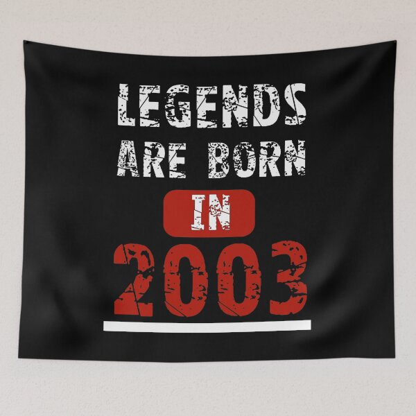 Item preview, Legends Are Born In 2003 designed and sold by Vroomie.