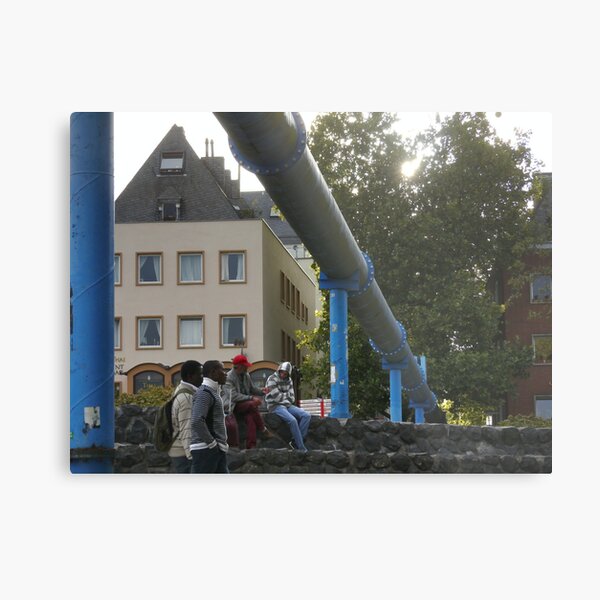 Wasserbau and hangout Metal Print