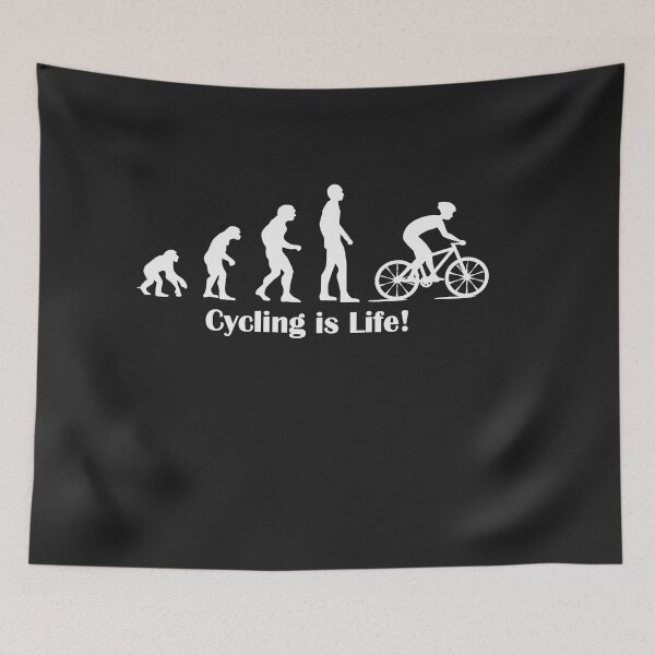 Item preview, Cool Evolution Bicycling is life's gift designed and sold by Kuma518.