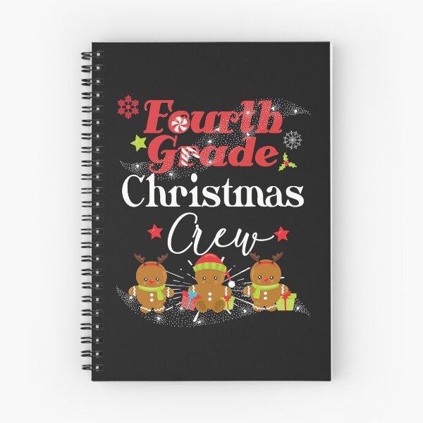 Item preview, Fourth Grade Christmas Crew Teacher Student Holiday Gift designed and sold by Sapphire Star.
