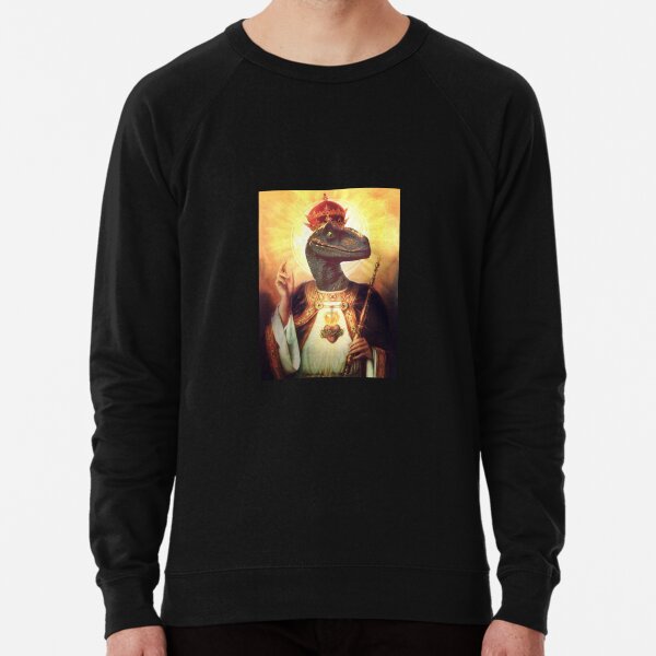 Raptor Jesus Lightweight Sweatshirt