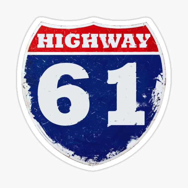 Highway 61 Revisited Sticker