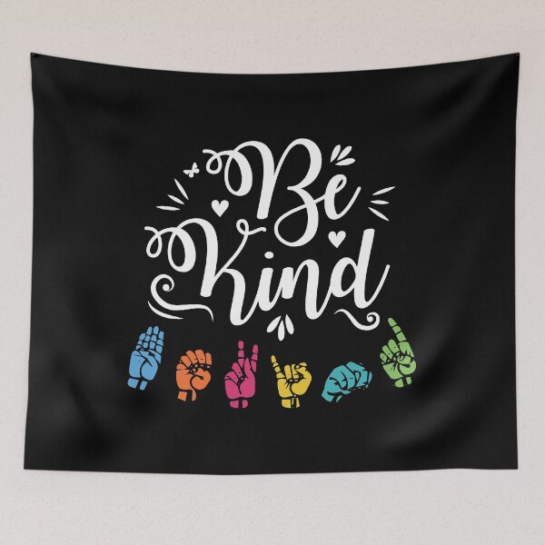 Item preview, American Sign Language design Fingerspelling ASL Quote graphic designed and sold by D-C-Designs.