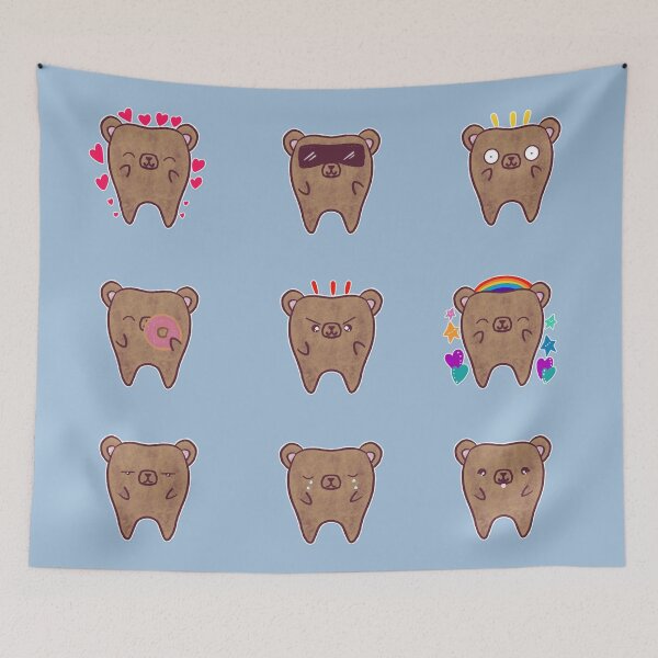 Item preview, Molar Bear 2 designed and sold by Happimola Designs.