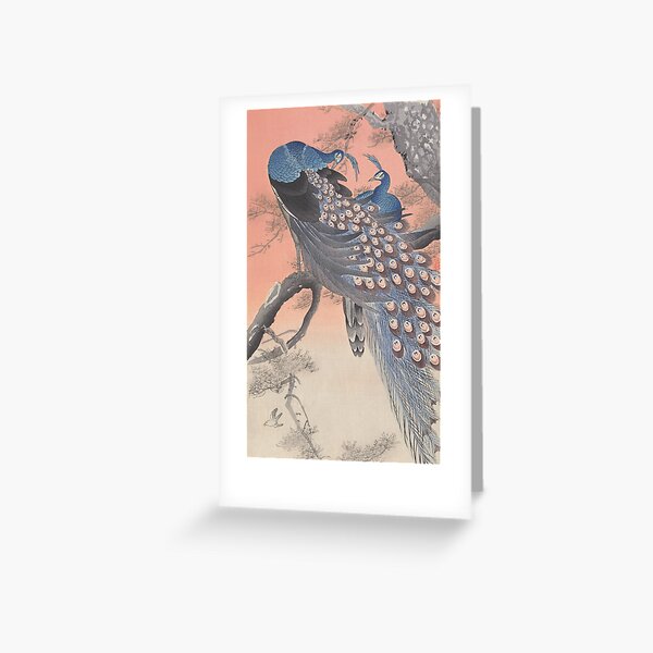 Item preview, Peafowl by Ohara Koson designed and sold by topower.