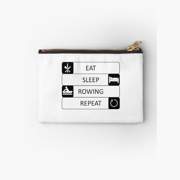 Item preview, Eat, sleep, rowing, repeat - Rower - Sports designed and sold by AndiHK.