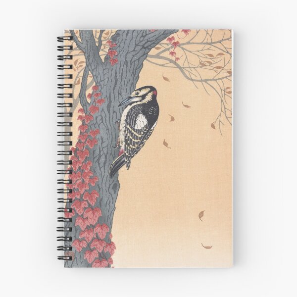 Item preview, Woodpecker by Ohara Koson designed and sold by topower.