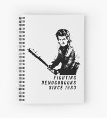 Steve Fighting (Stranger Things) Spiral Notebook
