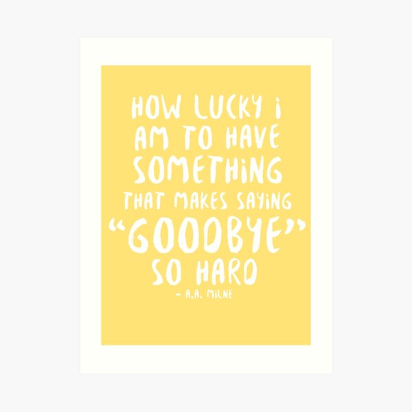 Winnie The Pooh Art Prints Redbubble