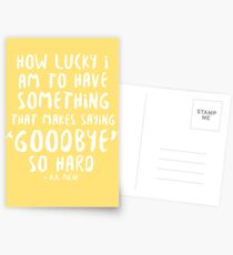 i miss you Postcards