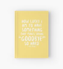 i miss you Hardcover Journal