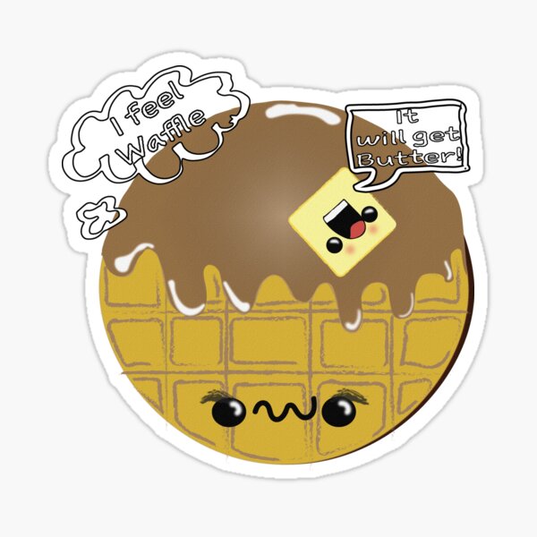 Item preview, I feel Waffle shirt, you'll feel butter Funny Foodie Shirt designed and sold by YELLOWCITY806.