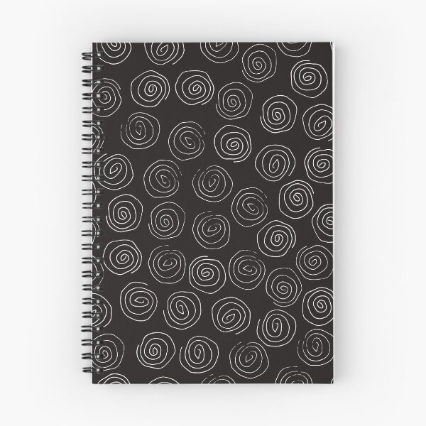 Item preview, hand drawn pattern spiral seamless designed and sold by Kseniavasil.
