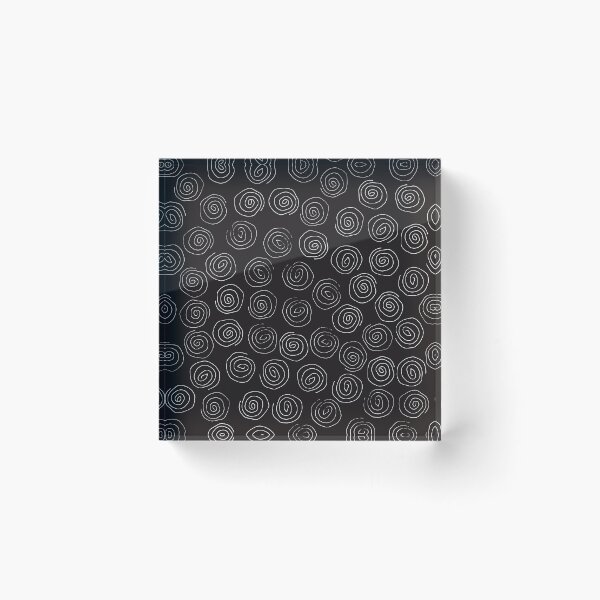 Item preview, hand drawn pattern spiral seamless designed and sold by Kseniavasil.