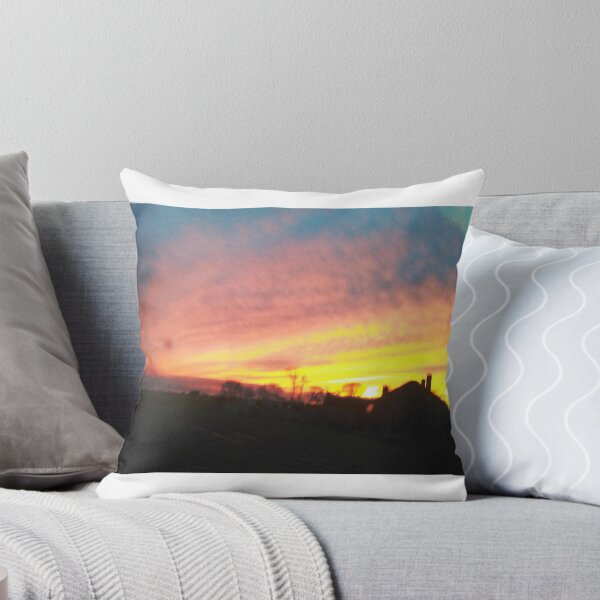 Item preview, Fenland sunset  in winter  designed and sold by Hawthornshalt43.