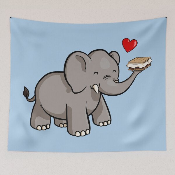 Item preview, S'more Elephant designed and sold by SmoreGraphics.