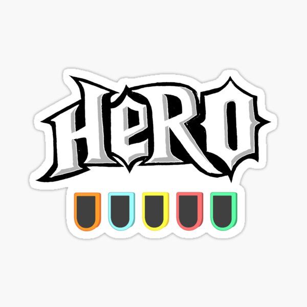 Guitar Hero Sticker Pack | Sticker