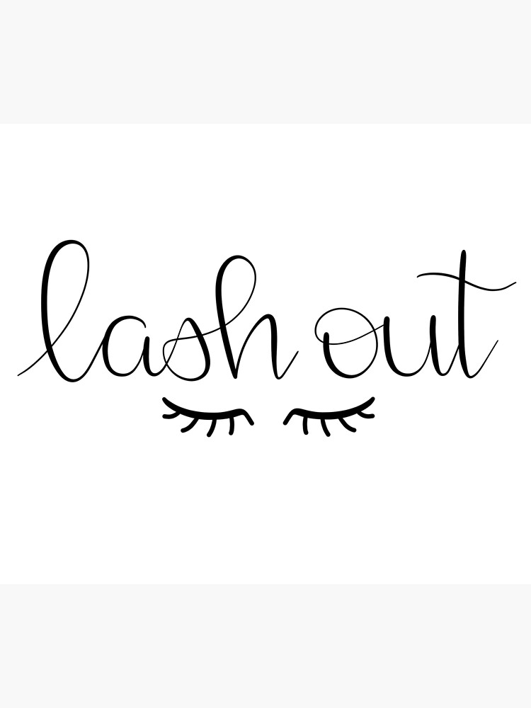 lash-out-poster-by-addmotta97-redbubble