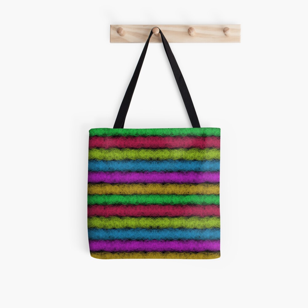 Colorful Fleece of Wool (H) Tote Bag