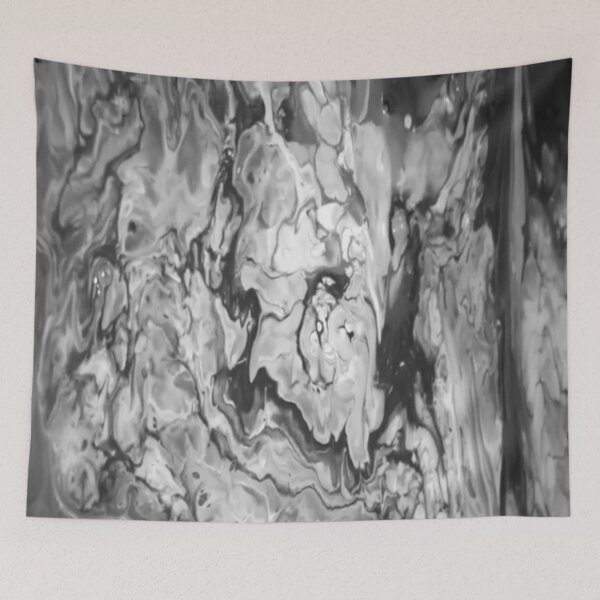 Item preview, Grayscale Pour 814 designed and sold by artbyrandaa.