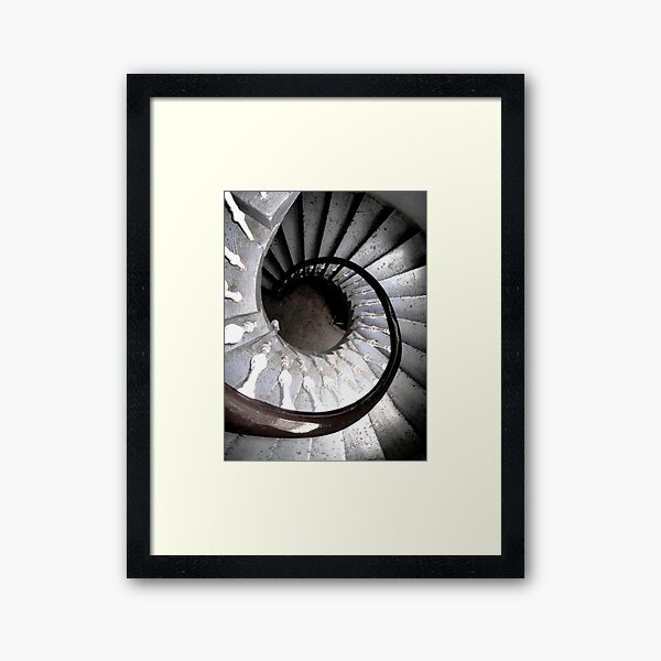 Long Way Down Framed Art Print