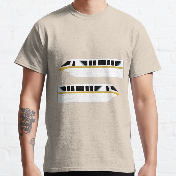 Minimal Monorail Gold Classic T-Shirt