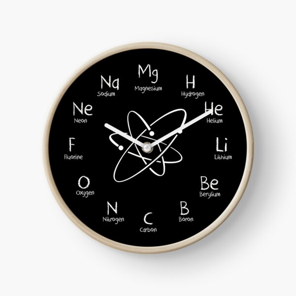 Chemistry Clock For Chemistry Lovers Clock