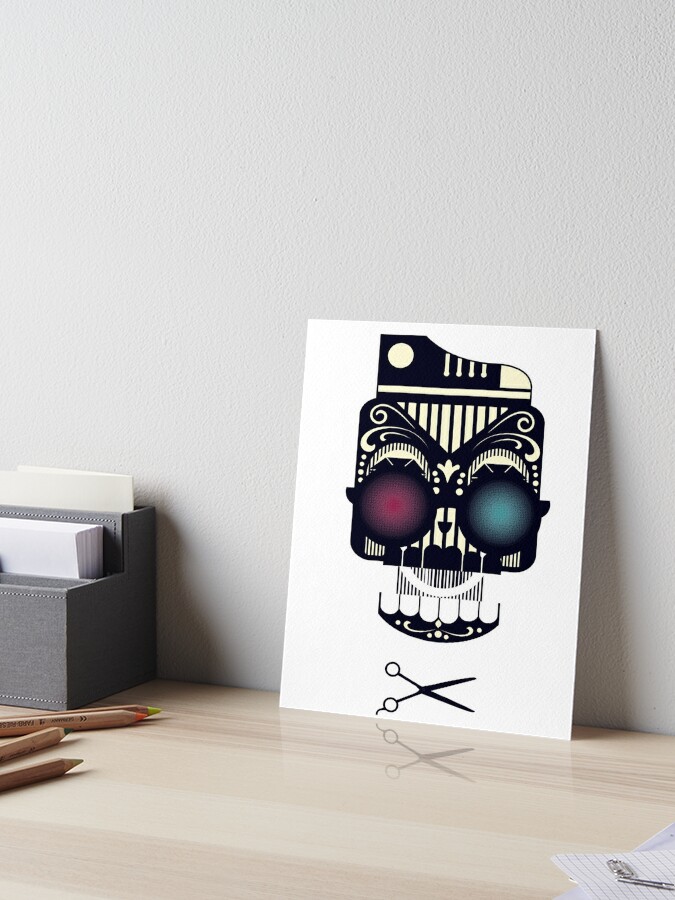 Skull Scissors Sticker for Sale by danielog199